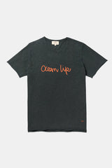 T-SHIRT GRAPHIC OCEAN LIFE CHARCOAL/MECCA