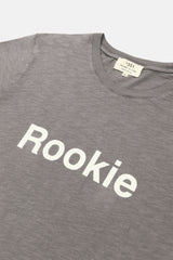 T-SHIRT GRAPHIC ROOKIE STONE GREY