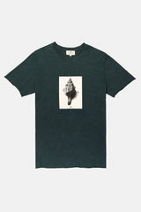 T-SHIRT GRAPHIC SEASHELL CHARCOAL