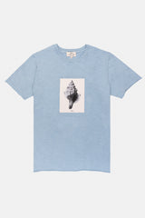 T-SHIRT GRAPHIC SEASHELL JASMIN BLUE