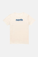 T-SHIRT ATLANTIC CRU/STEEL BLUE