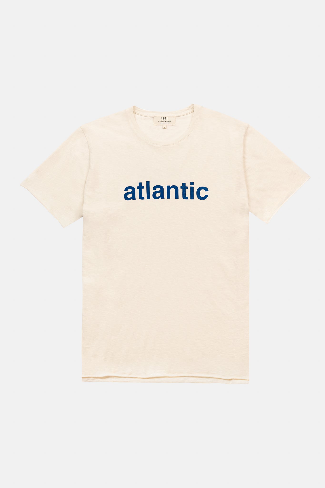 T-SHIRT ATLANTIC CRU/STEEL BLUE