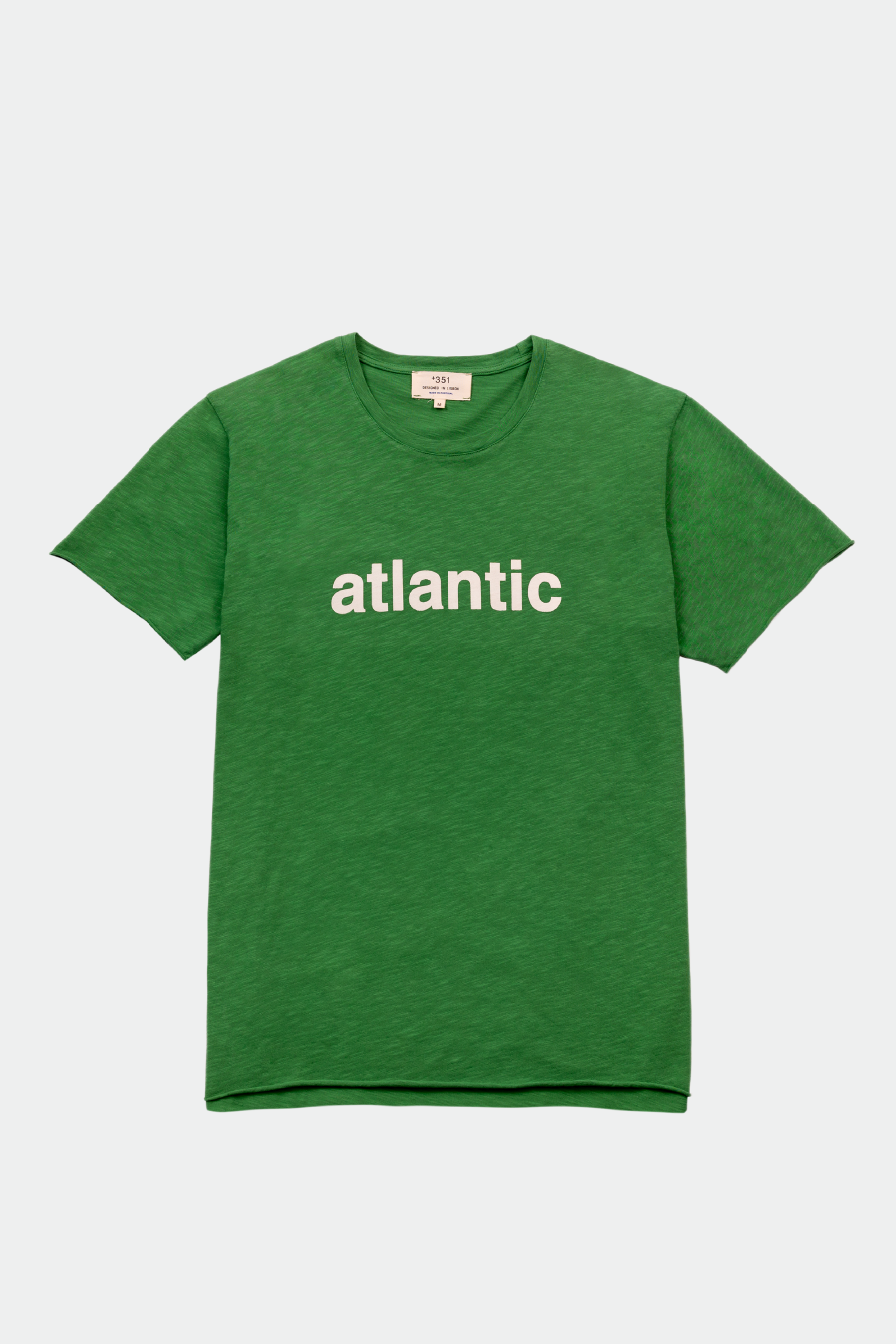 TSHIRT ATLANTIC TURTLE GREEN / OFF-WHITE