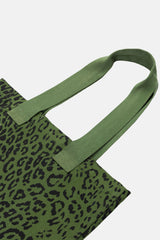 TOTE LEOPARD GREEN MINI