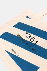 TOTE BAG STRIPES BLUE
