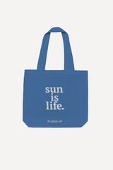 TOTE BAG SUN IS LIFE BLUE