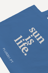 TOTE BAG SUN IS LIFE BLUE