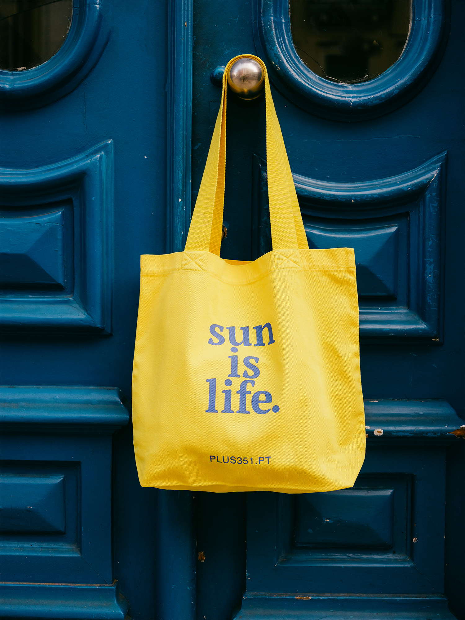 TOTE BAG SUN IS LIFE YELLOW