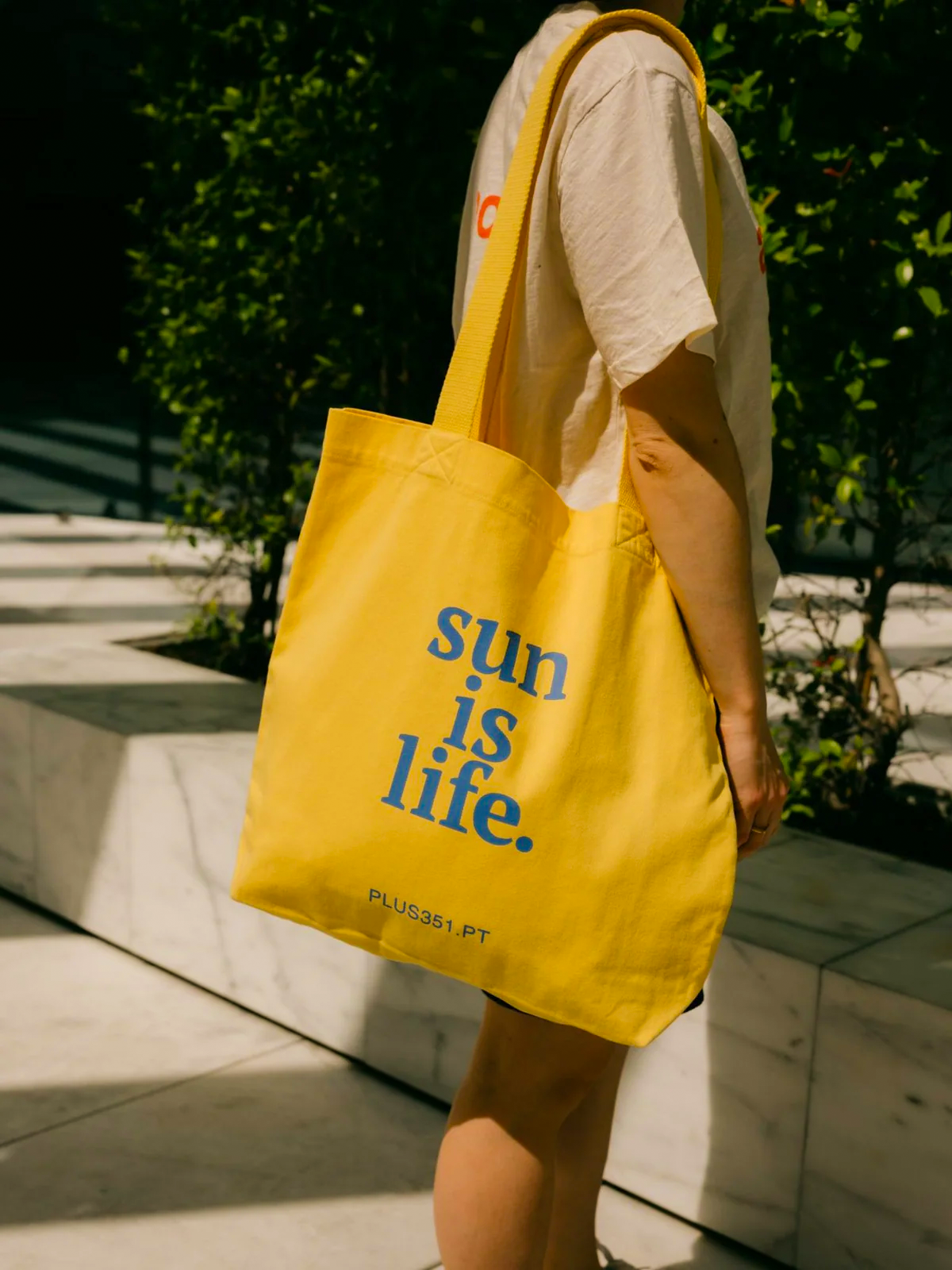 TOTE BAG SUN IS LIFE YELLOW