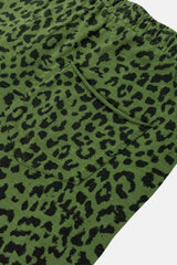 WALKSHORTS LEOPARD GREEN