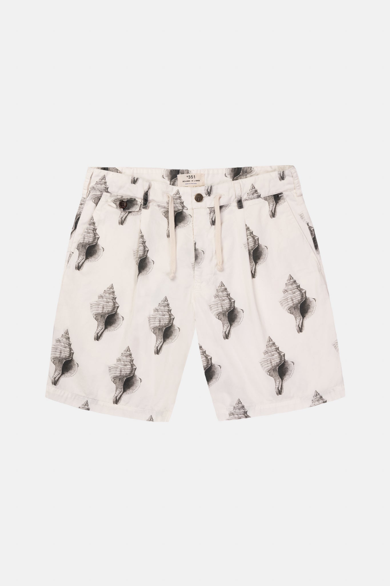 Walkshorts Twill Off-White/Patch Seashell