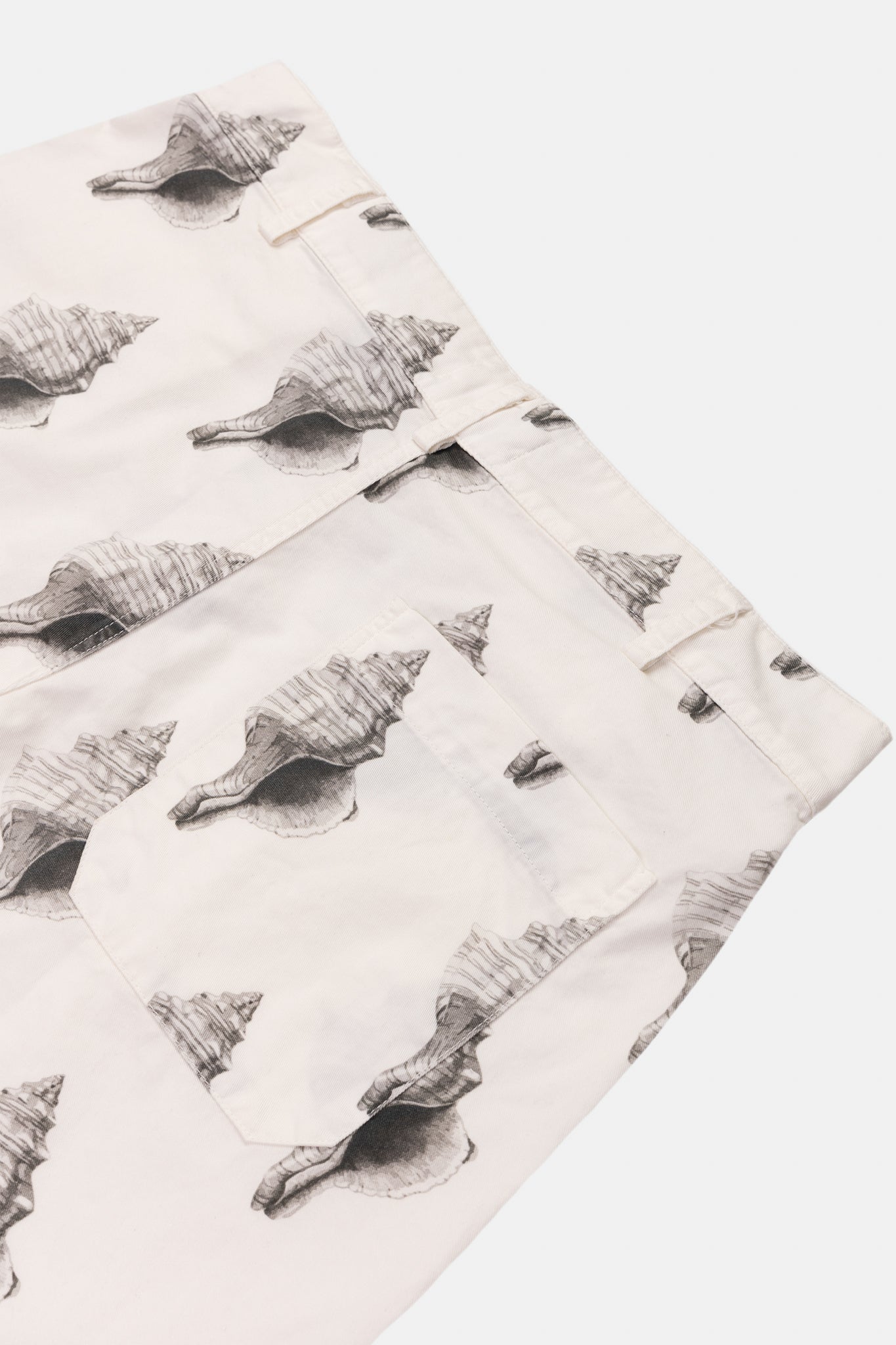 Walkshorts Twill Off-White/Patch Seashell