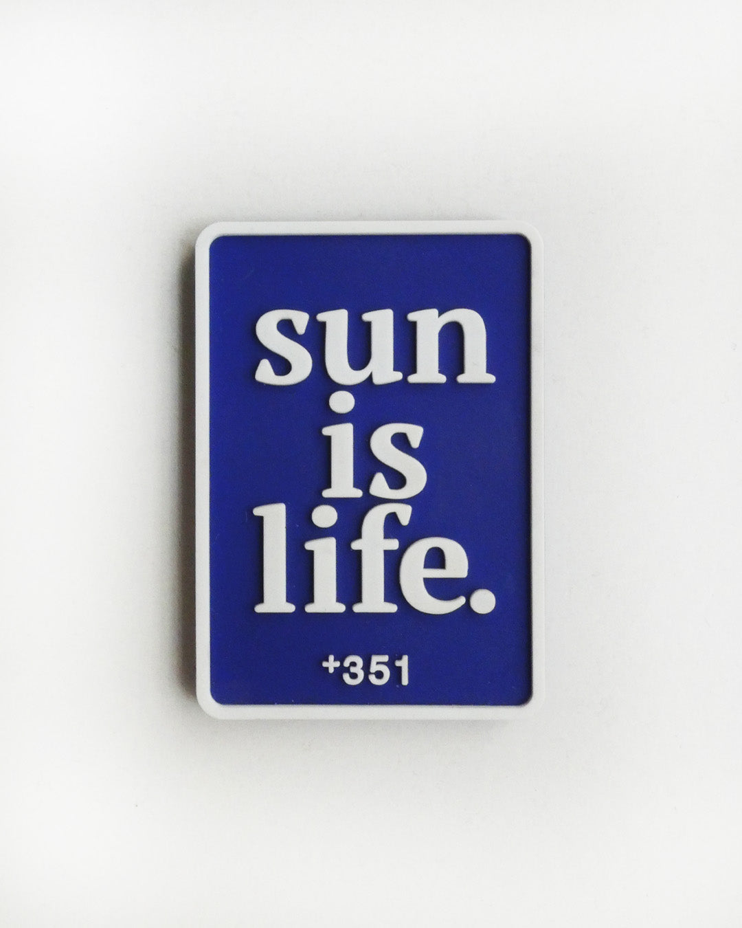 MAGNET SUN IS LIFE BLUE