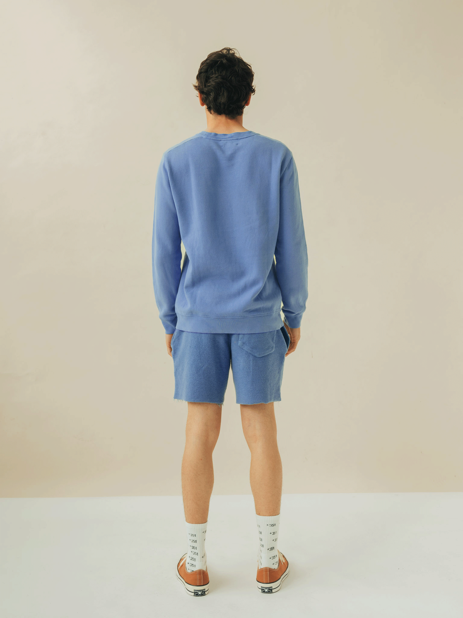 SWEATSHIRT ESSENCIAL DENIM BLUE