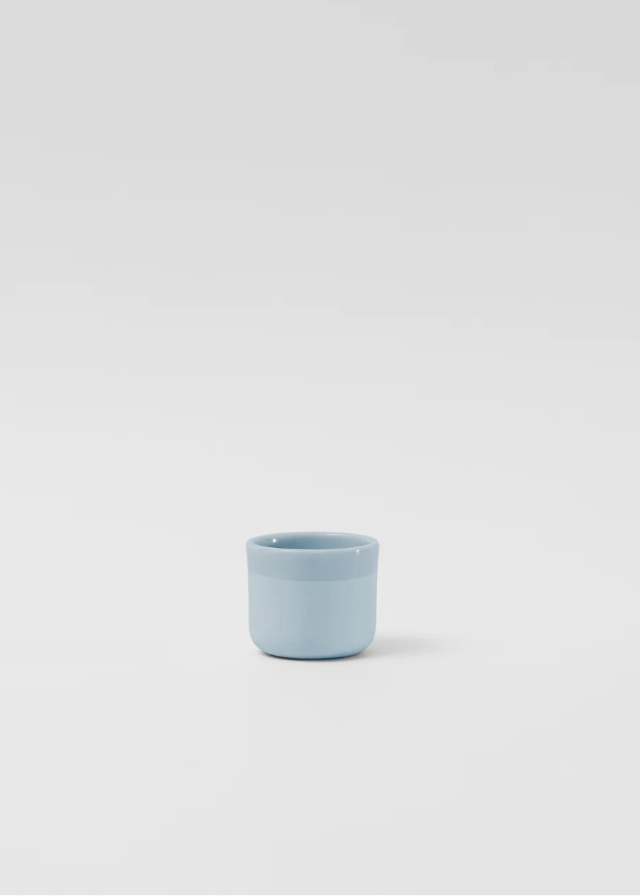 EGG AND SAKE CUP CECILE BLUE