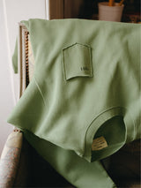 SWEATSHIRT ESSENTIAL PASTEL GREEN