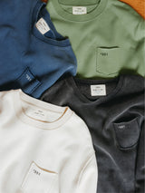 SWEATSHIRT ESSENTIAL PASTEL GREEN