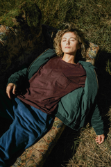 BOMBER JACKET CORDS DEEP GREEN