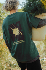 T-SHIRT GRAPHIC GARDENER DEEP GREEN