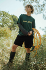 T-SHIRT GRAPHIC GARDENER DEEP GREEN