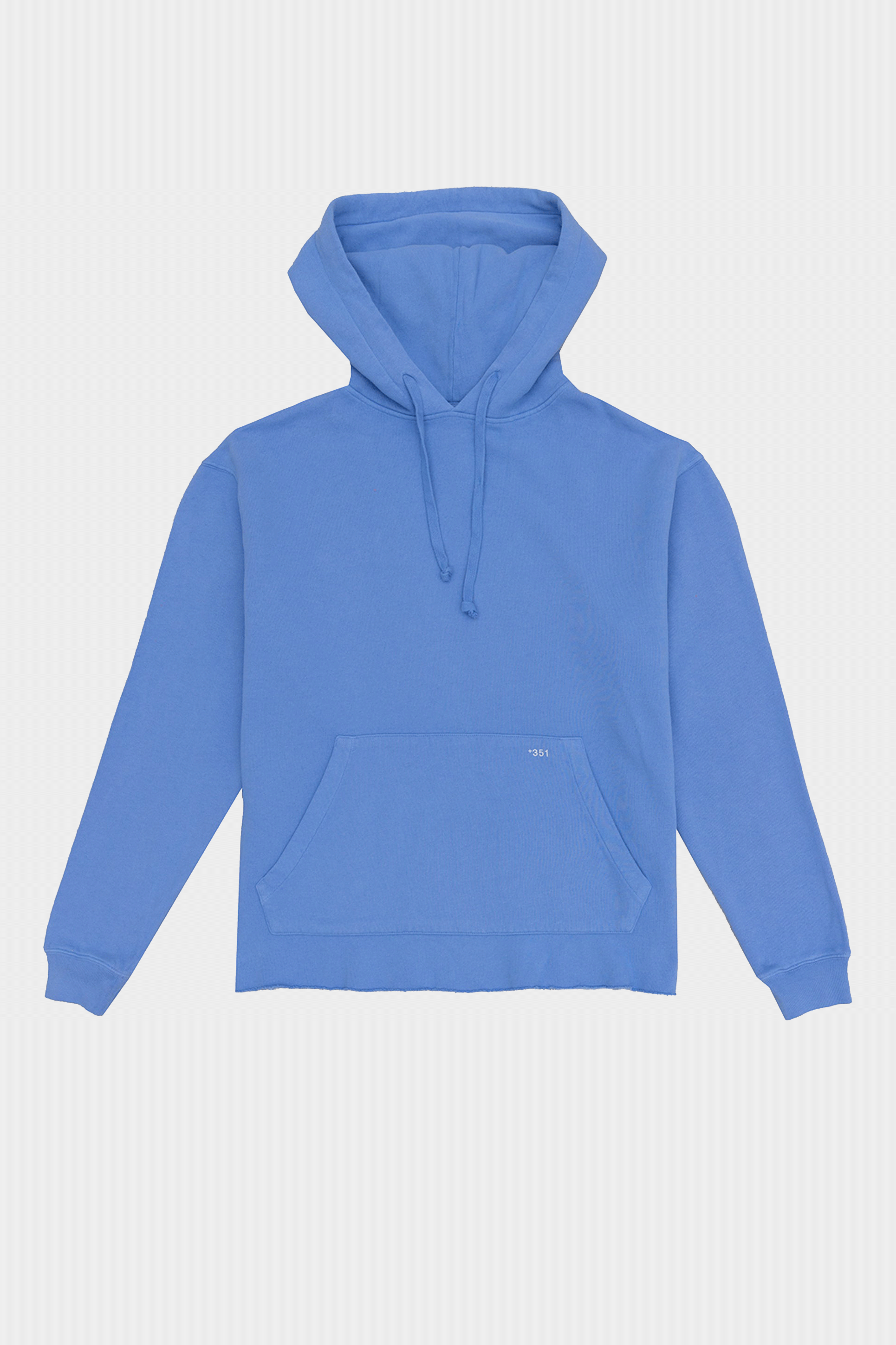 HOODIE DENIM BLUE