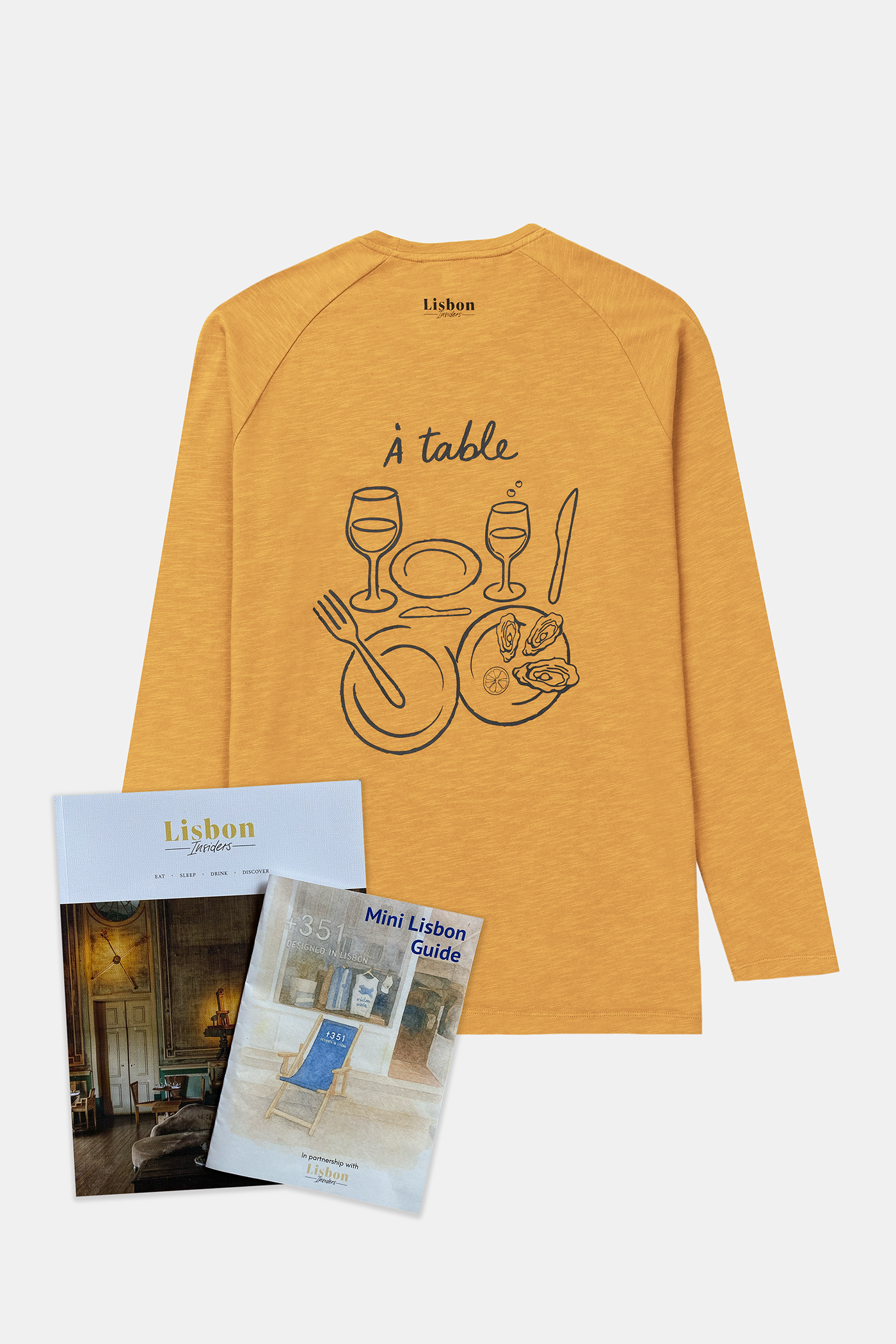 LISBON INSIDERS x +351 BUNDLE - MUSTARD