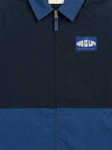 JACKET WAFFLE BLUE/NAVY