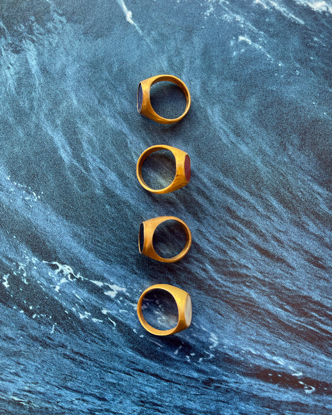 ORANGE STONE RING