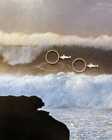 HOOPS SHARK MEDIUM SILVER