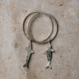 HOOPS SHARK MEDIUM SILVER