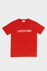 T-SHIRT LIFEGUARD RED