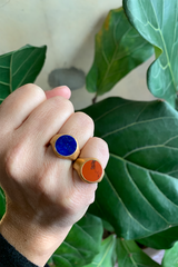 ORANGE STONE RING