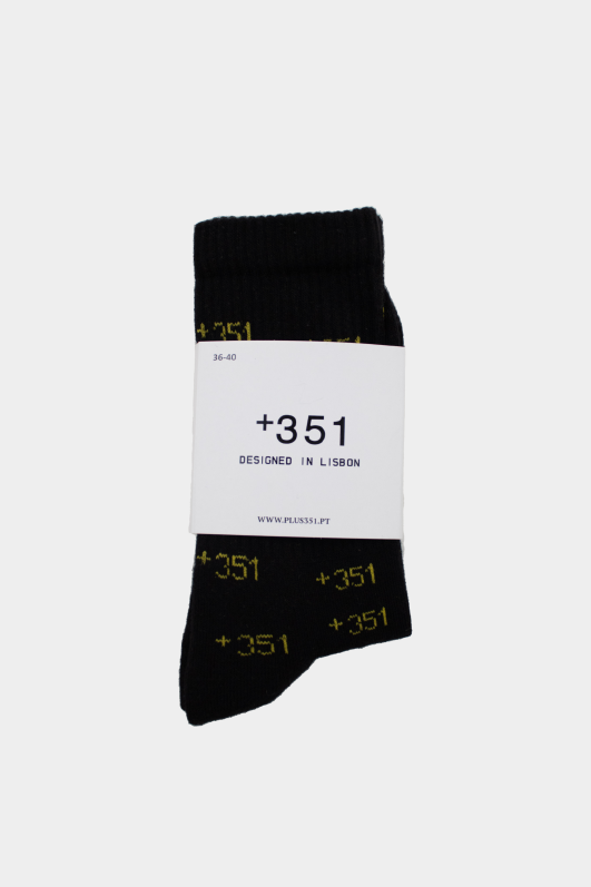 +351 BLACK & PALE YELLOW