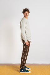 SPECIAL EDITION CORDUROY PANTS BROWN TABACCO