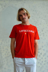 T-SHIRT LIFEGUARD RED